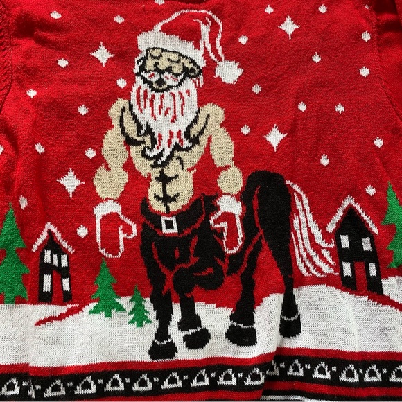 Hybrid Centaur Holiday Sweater - Picture 2 of 9